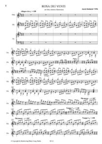 Rosa dei venti per oboe, chitarra e fisarmonica